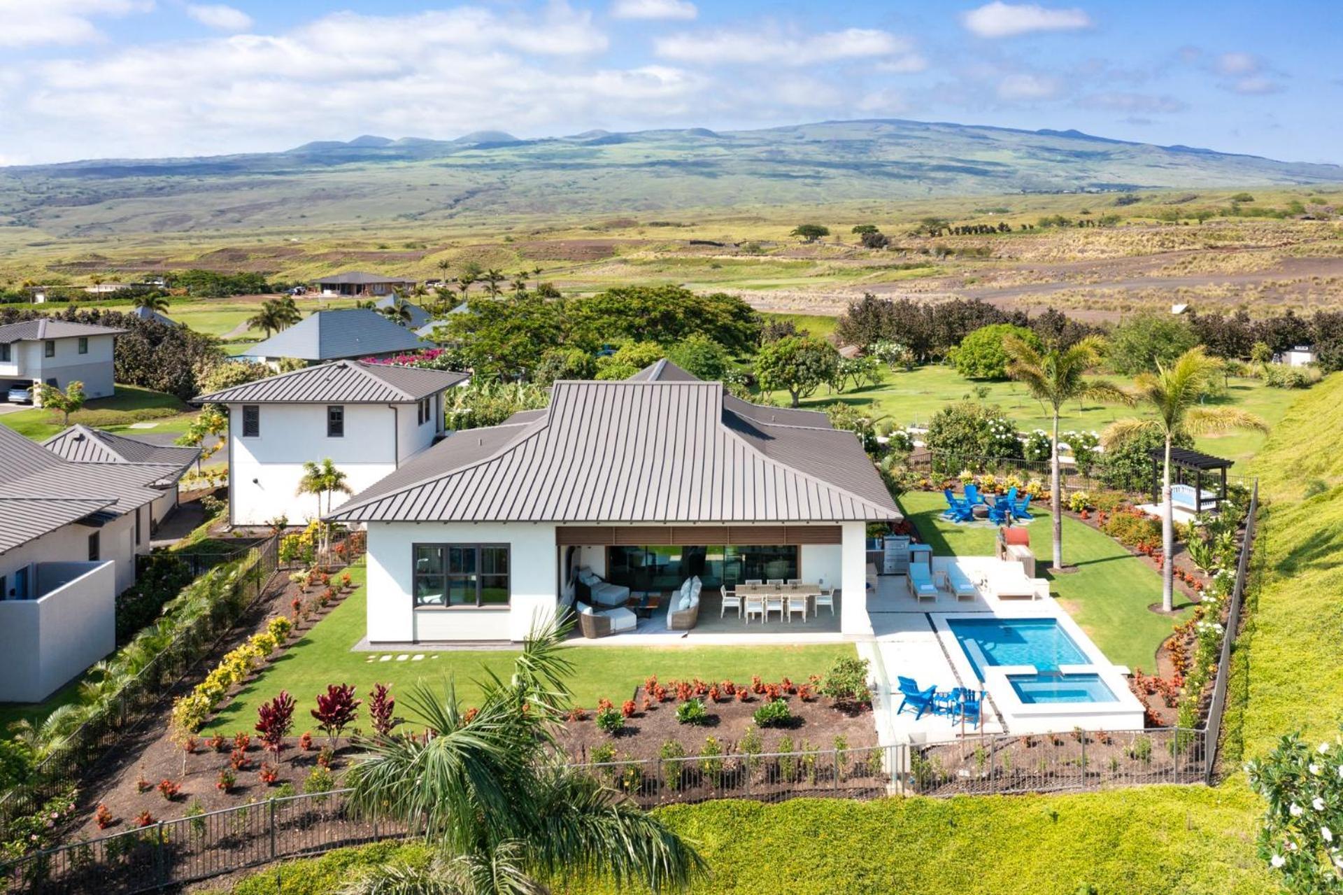 Blue Serenity Luxurious Home In Private Community With Heated Private Pool Spa Detached Ohana Suite Waimea  Exterior photo