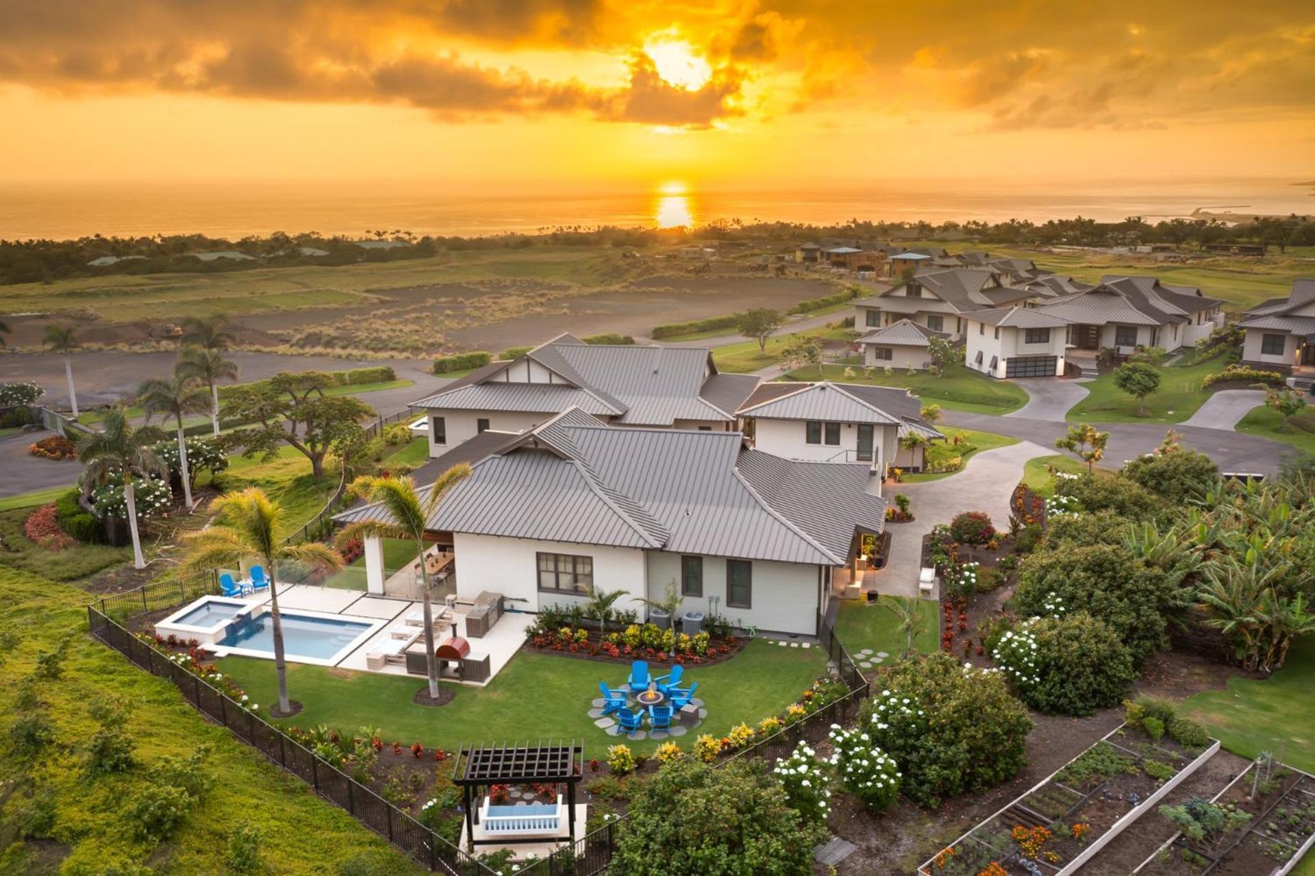 Blue Serenity Luxurious Home In Private Community With Heated Private Pool Spa Detached Ohana Suite Waimea  Exterior photo